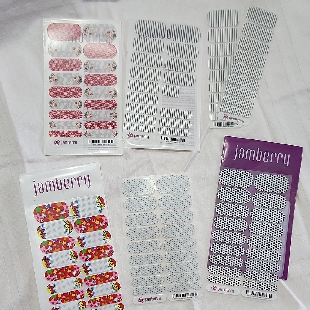 Jamberry Nail Wraps Assorted Designs